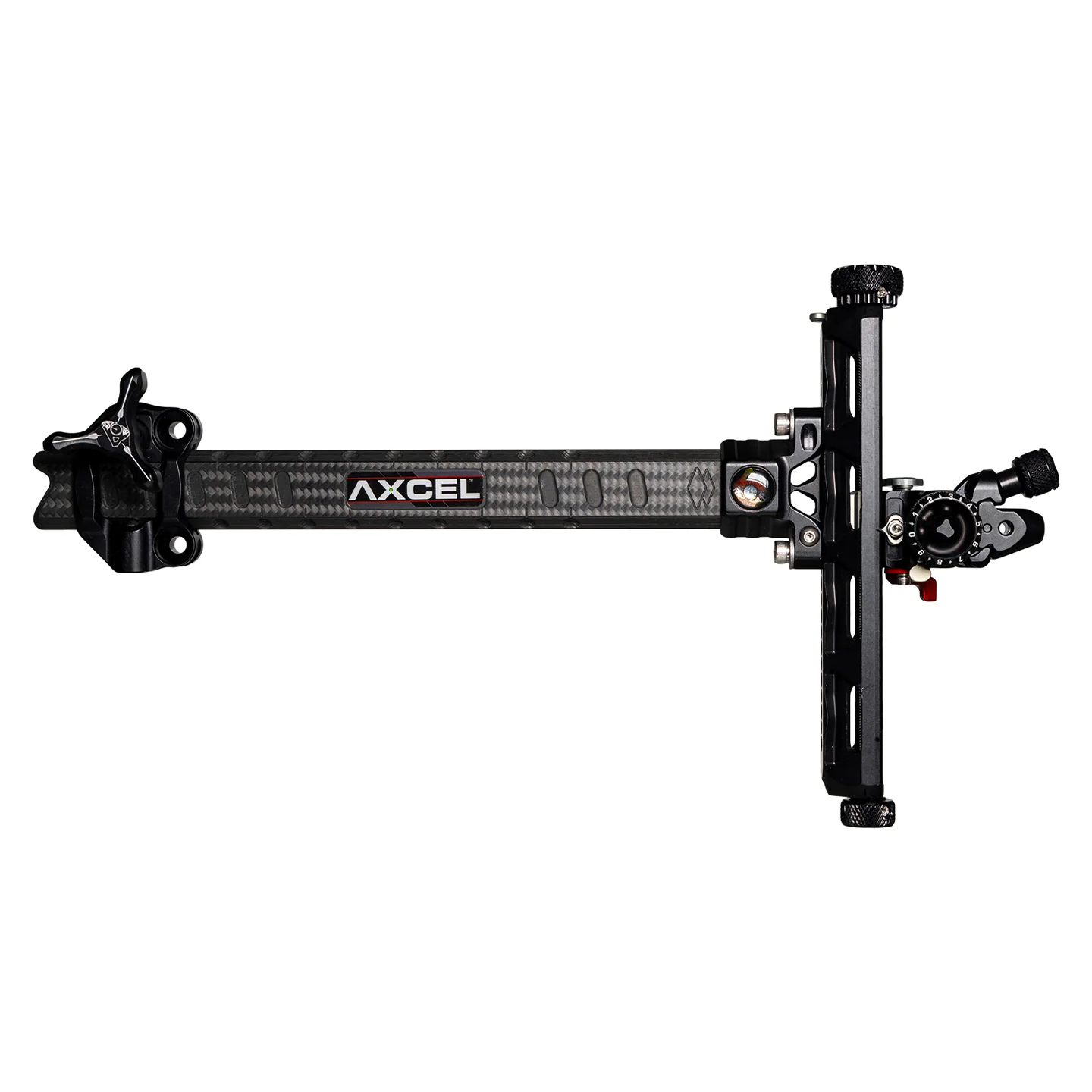 Axcel Sight Achieve XP Pro UHM Diamond Weave Carbon Bar Recurve 9"