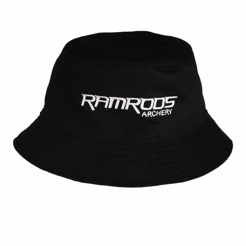 Ramrods Hat Bucket Reversible Black and White