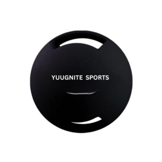Rubber Medicine Ball - Double Handle